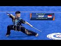 Tian long aaron lim 876 score gunshu c 11th junior asian wushu championship 2023 china