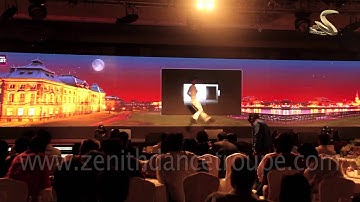 Interactive Performance lava pixel v1 Launch Zenith  Dance Troupe N Delhi India