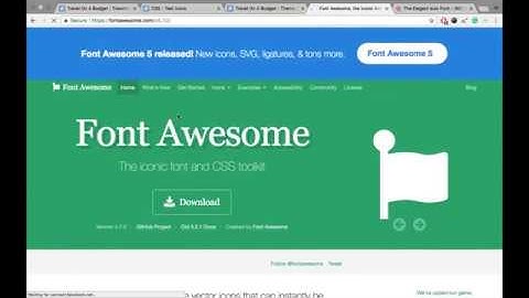 Changing Social Icons with CSS - Adding Font Awesome Icons - Updated 2018