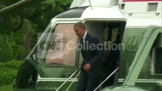 OBAMA FORGETS TO SALUTE BOARDING MARINE ONE