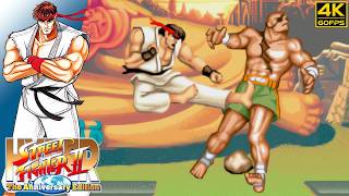 Hyper Street Fighter Ii  Ryu n arcadejpn2003 4k 60fps