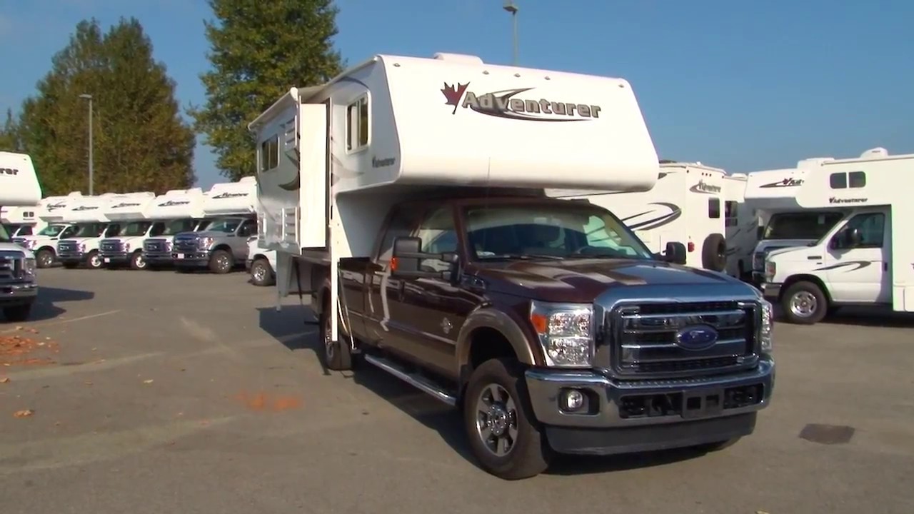 Fraserway Informatie Video Campertype Truck Camper Met Slideout Tc S Youtube
