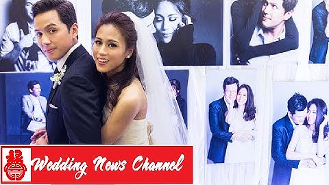 Đám cưới nữ diễn viên Philippines Toni Gonzaga ngập tràn pha lê [Wedding]