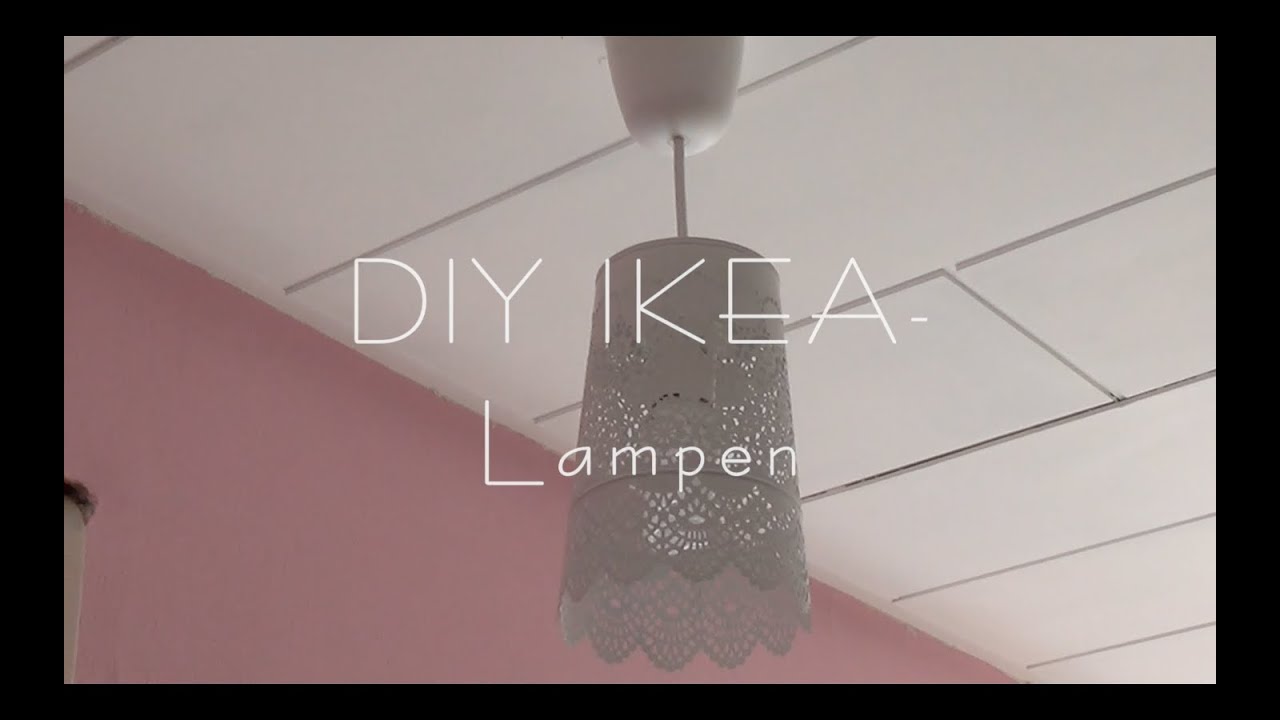 Diy ikea lampen youtube
