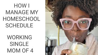 #HOMESCHOOLER WORKING MOM|HOMESCHOOLER SINGLE MOM|HOW TO HOMESCHOOL WHILE WORKING OR SINGLE PARENT