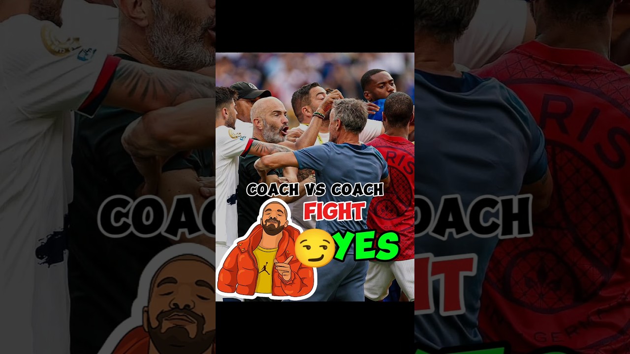 PSG vs Chelsea fight  