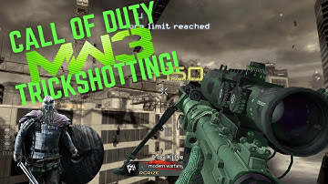 MW3 TRICKSHOTTING WITH THE INTERVENTION?! (IW5 Plutonium Trickshotting w/ 8 shots!) #Mystic8