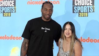 Famous Kawhi Leonard Being Scolded "Kids' Choice Sports 2019" Orange Carpet Wealth