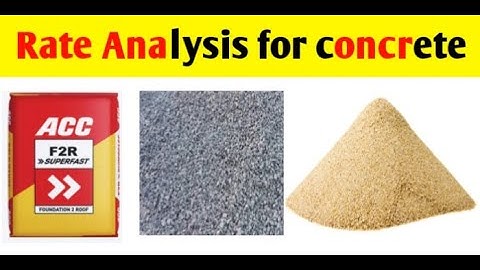 Rate Analysis of RCC Work || civil engineering basic knowledge in hindi/urdu Video #13