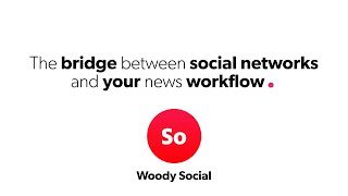 Woody Social - The bridge between social networks and your news workflow. screenshot 1