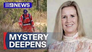 Desperate search for missing mother enters third day | 9 News Australia