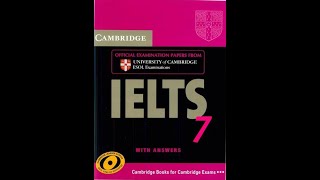 Cambridge IELTS 7-Test 2 Cambridge IELTS 7-Test 2
