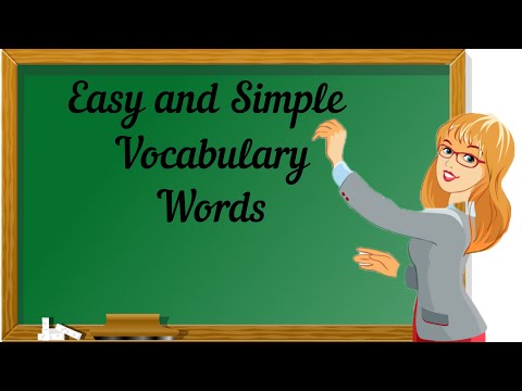 Speak English with Asmin/ Easy and Simple English Vocabulary Words with Meaning
