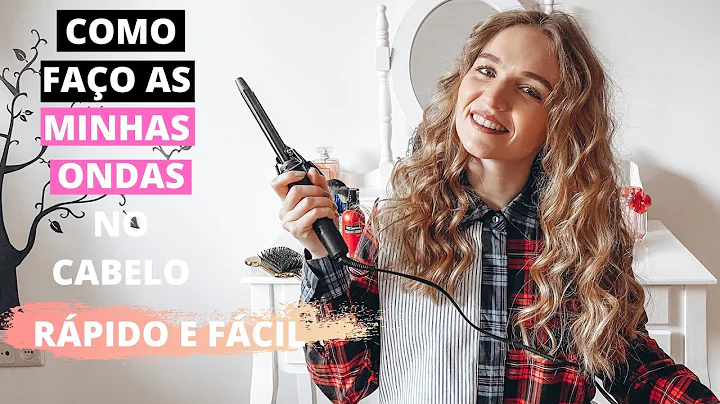 COMO FAO AS ONDAS NO MEU CABELO COMPRIDO + DICAS |...