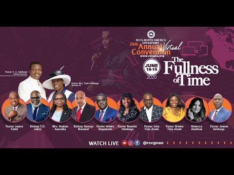 Rccgna RCCGNA CONVENTION 2020 | DAY 1 - YouTube