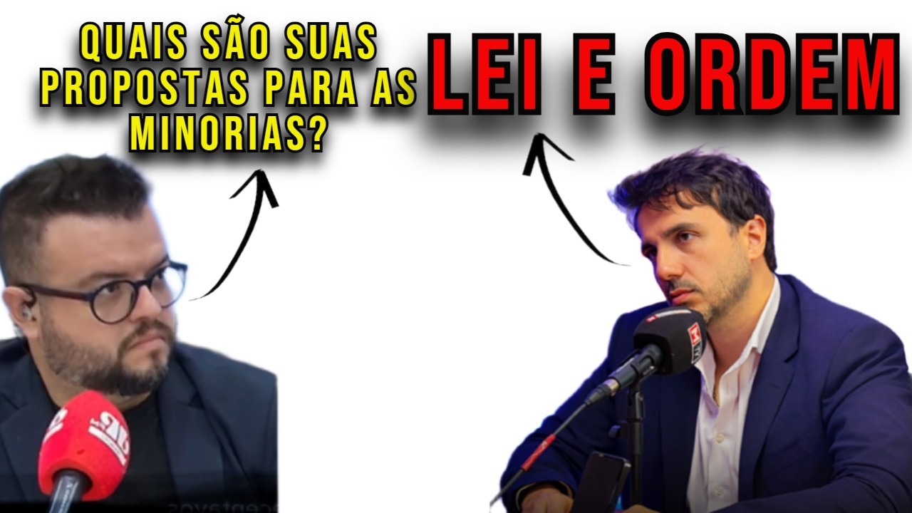 RENAN SANTOS FALA SOBRE COMO FARÁ PARA GOVERNAR O PAÍS NA JOVEM PAN