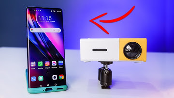 How to connect Phone to Projector Wirelessly (With WiFi) - Quick Tutorial