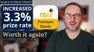 Premium Bonds prize rate up again! Now 3.3% | Worth it again?