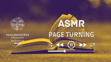 ASMR Page Turning Through Book | No Talking | 1 Hour | ASMR Sounds