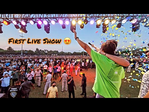 First Live Concert With ​@Elvish Yadav Vlogs bhai ♥️🫶