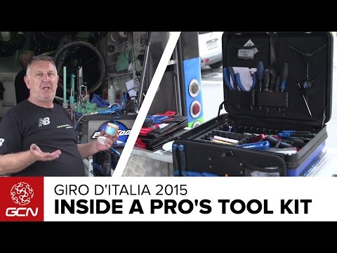 What's In A Pro Cycling Team Mechanic's Toolbox? | Giro D'Italia 2015