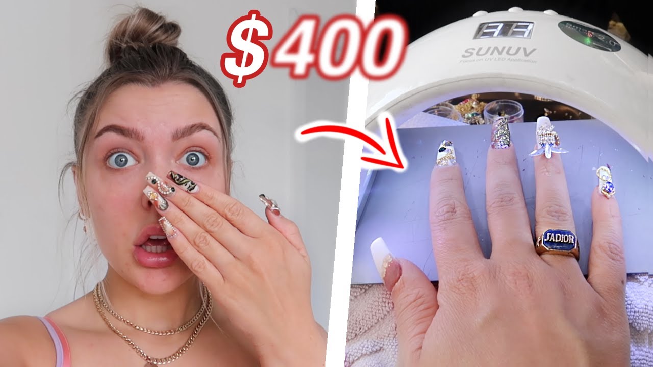 I Went To the Most Expensive Nail Salon in My City.. - YouTube