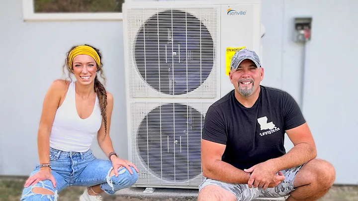 Installing Senville Central AC/Heat Pump Split System | Building Our Own Home Ep.116