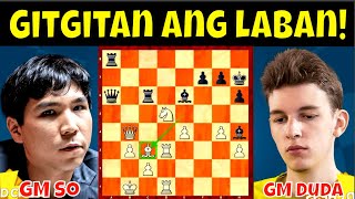 Gitgitang matindi ang naging laban! || GM So vs. GM Duda || Speed Chess Q-Finals 2020 || Game 1