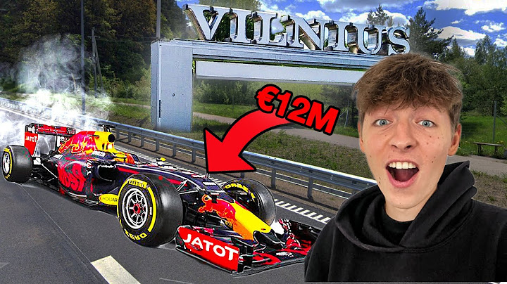 NEPATIKĖSIT KIEK KAINUOJA FORMULĖ 1  | Talzunas | Pildyk