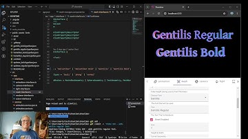 Angular/ThreeJS - Video 165 adds gentilis bold