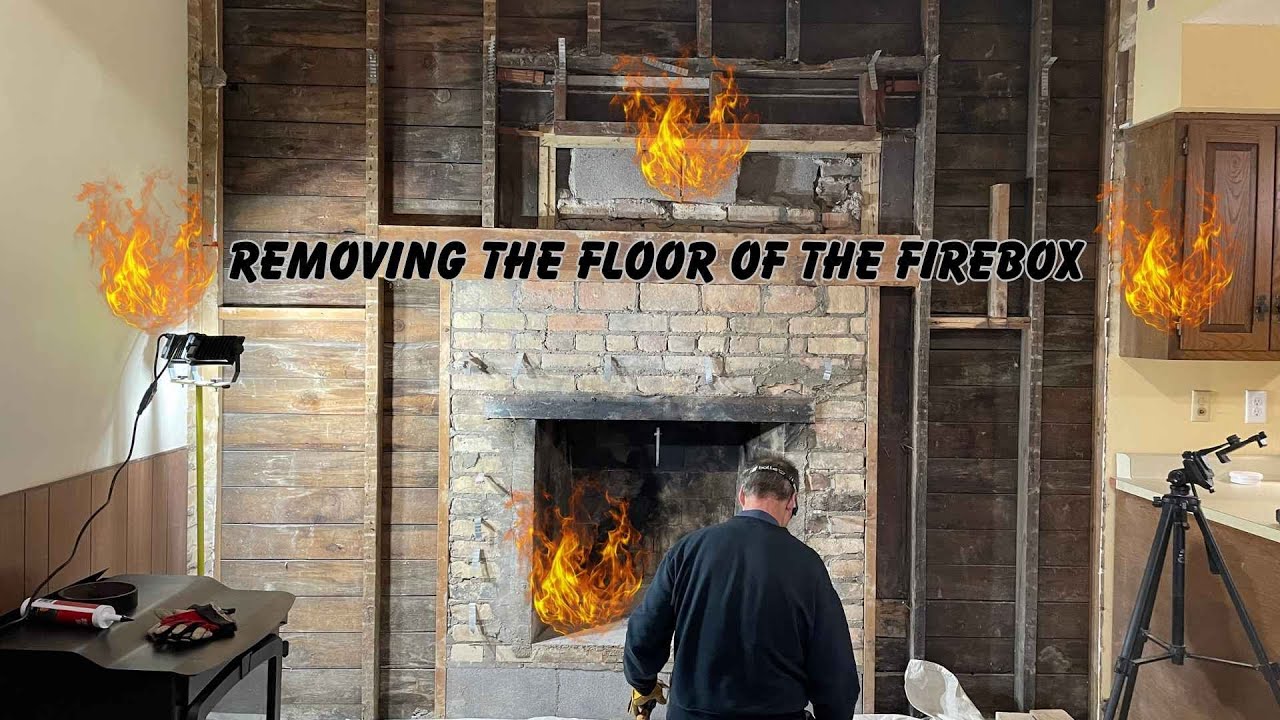 Removing the Floor of our Firebox