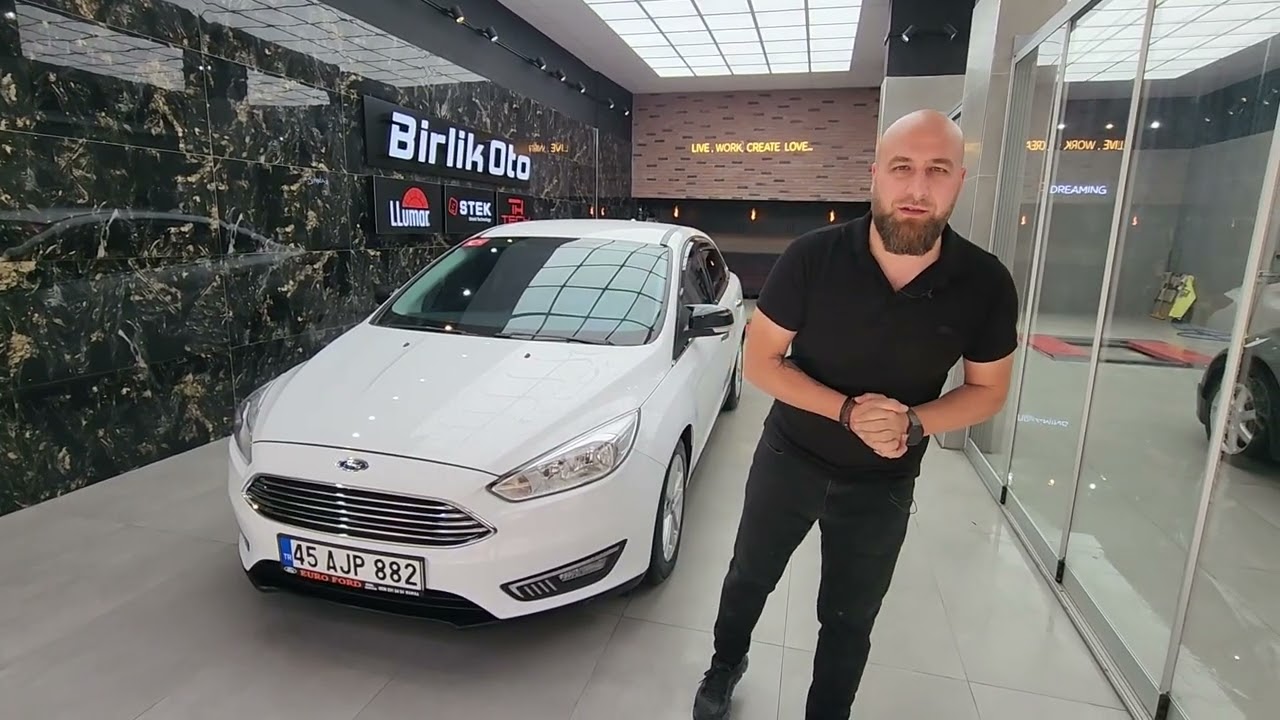 Ford Focus //Göçük Giderme, Tech Crystal, Android Carplay, Ledler, Chrome Ön Panjur,Xenon Far,LLumar