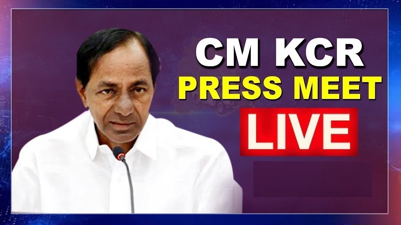 LIVE CM KCR Press Meet | Key Decisions On Lockdown And Relaxations | 05-05-2020