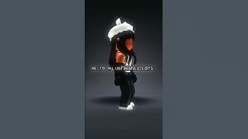 ♡︎Me to my unfinished edits 🤡#robloxedit #edit #capcut