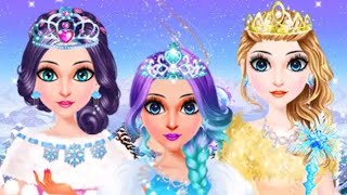 Ice queen 👑 princess spa makeup and dressup game|| #gamesforgirls #makeupgame #iceprincess screenshot 5