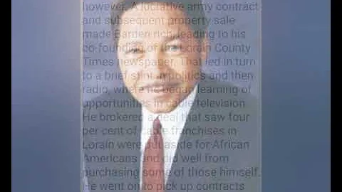 Don Barden:1st Black Man To Own 3 Casinos.