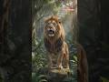 🦁 lion lost his Roar Emotional lion story👈