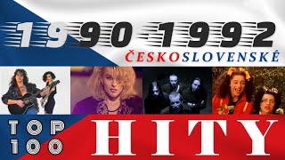 1990-1992 ★ Československé Hity ★ Top 100 ★ ČSFR - Poslední 3 roky Československa