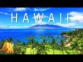 Flying over hawaii 4k u soothing music along with scenic relaxation film to calm your mind