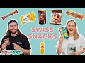 British People Try Swiss Candy &amp; Snacks! 😛