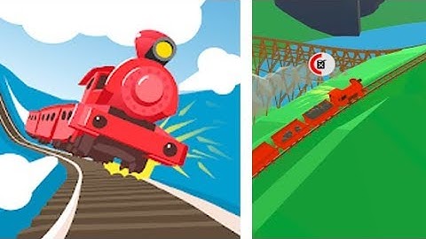 Off the Rails 3D (by Kwalee Ltd) - Android iOS Gameplay FHD