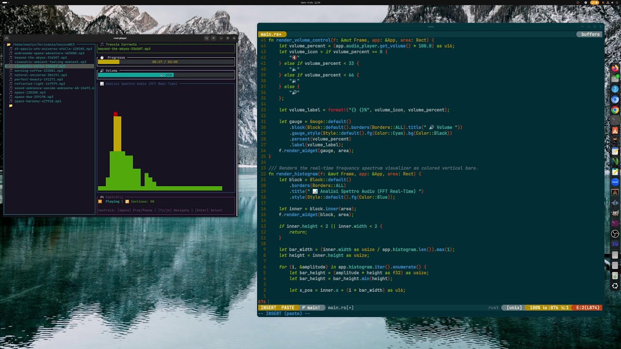 Test audio player in rust
