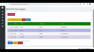 Tutorial Aplikasi Koperasi Sekolah Berbasis Web Free