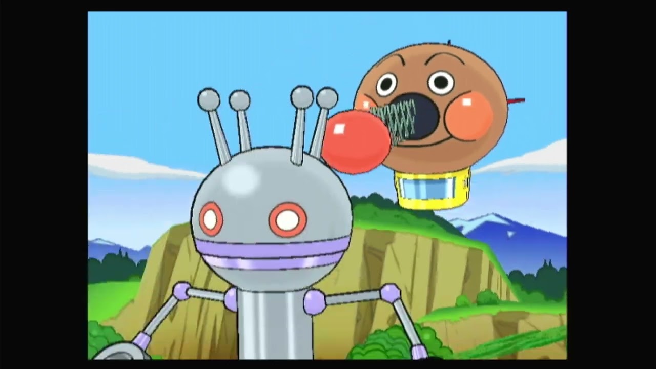 Anpanman attacks Dadandan from behind with the Anpanman ship - YouTube
