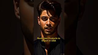 Restricted Products to Import In USA #business#motivation #entrepreneur#importexport #exportlearners