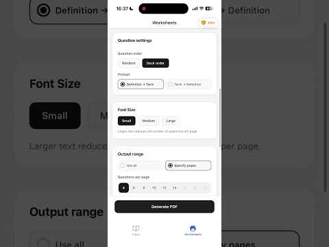How to customize and print worksheet