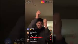 Clinton Kane - Panic Attack (unreleased) - Instagram live