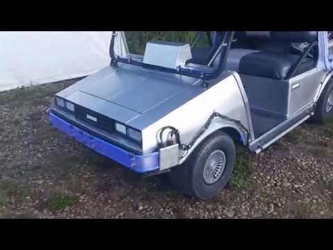 Delorean Golf Cart - Walkaround Video 2