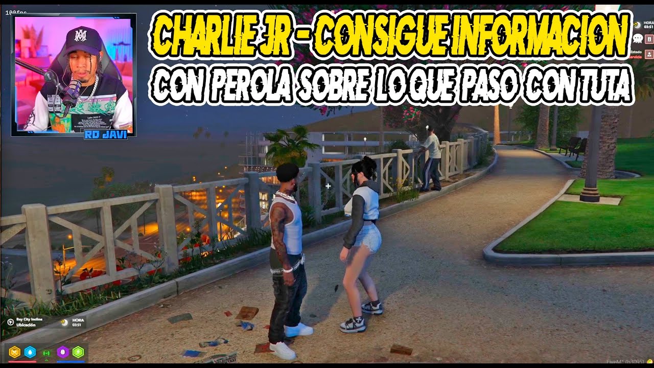 RDJavi Charlie Jr - Consigue Informacion con Perola Sobre lo que Paso con Tuta