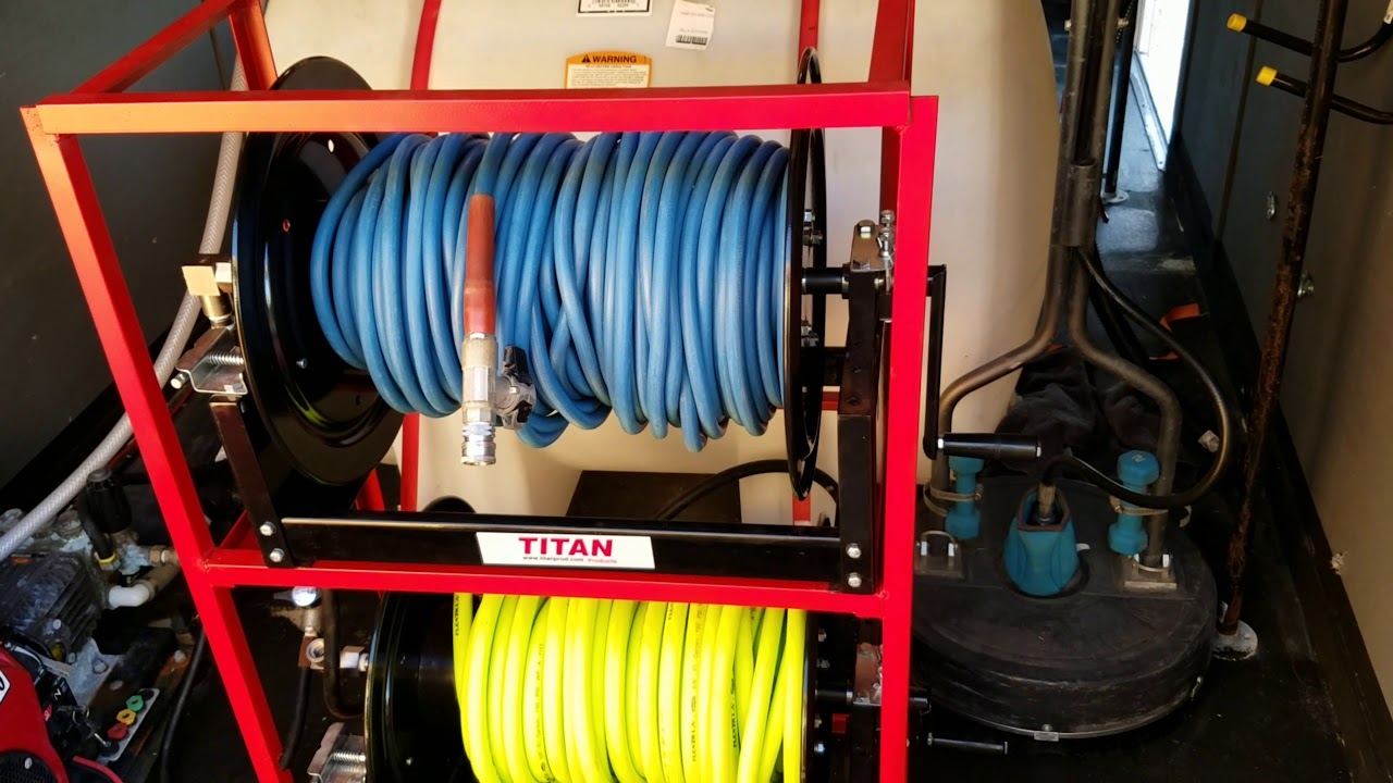 Weekend project with New Titan Hose Reels 